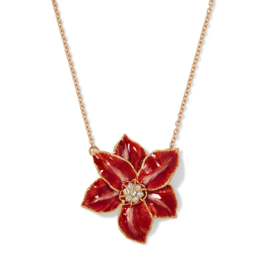 The Met Store Amaryllis Pendant Necklace* Necklaces