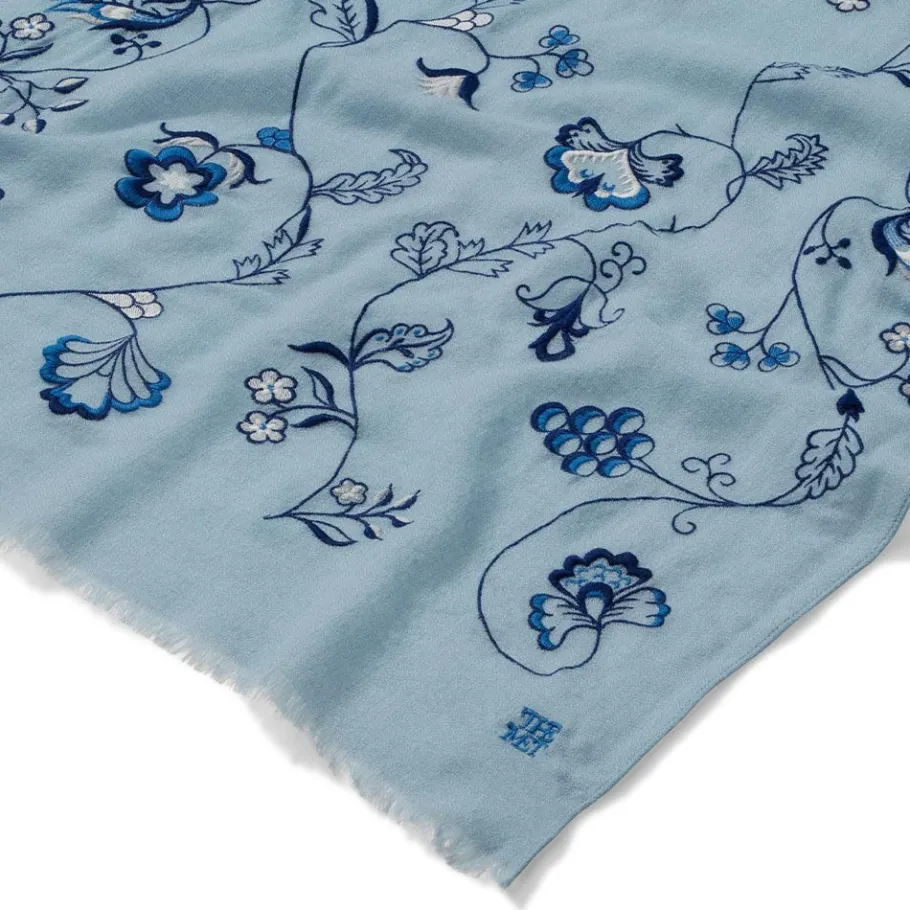 The Met Store American Vines Embroidered Shawl* Scarves & Wraps