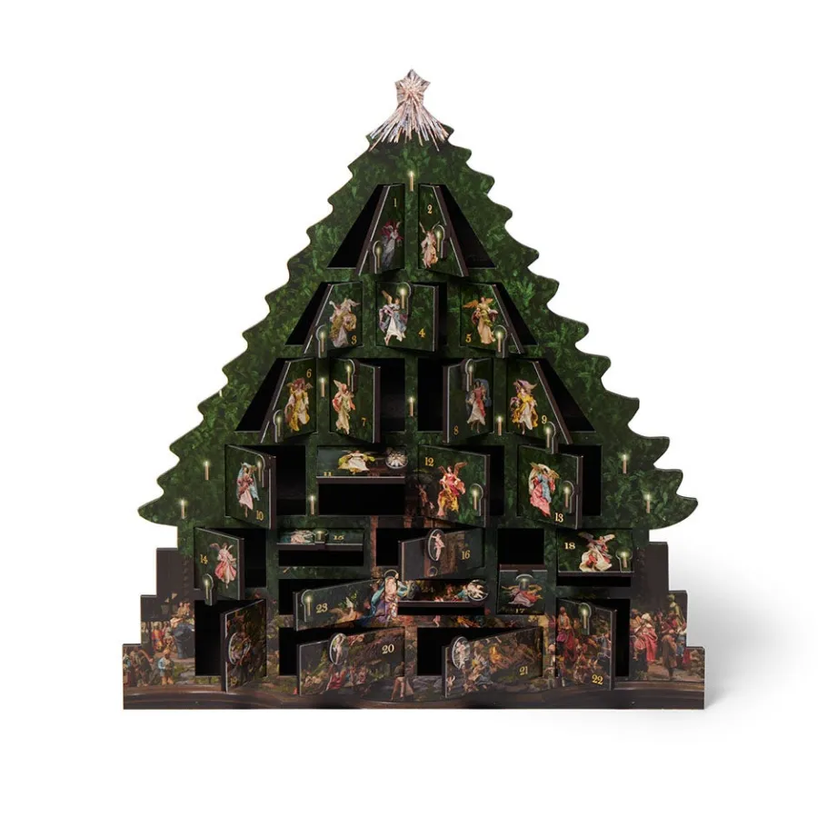 The Met Store Angel Tree Wooden Advent Calendar* Calendars