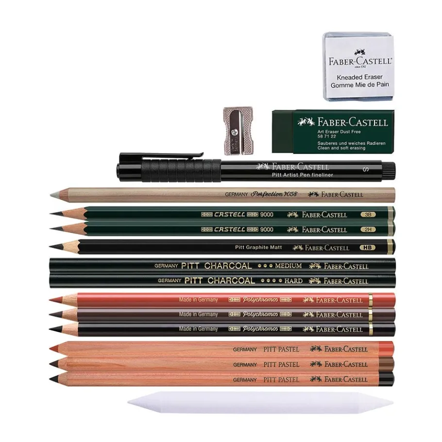 The Met Store Art & Graphic Try It Box: Dry Mediums* Art Supplies & Easels