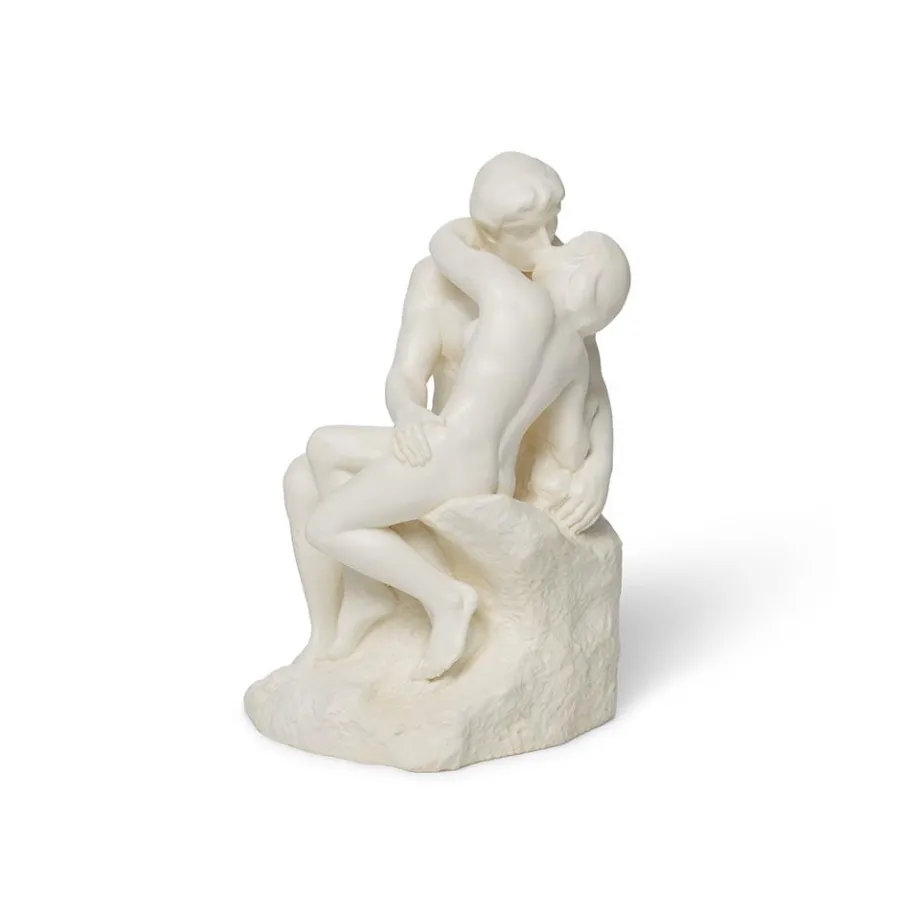 The Met Store Auguste Rodin: The Kiss Medium White Sculpture* Sculpture