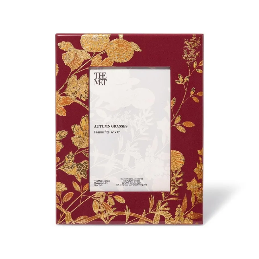 The Met Store Autumn Grasses Rectangular Frame* Decorative Accents