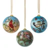 The Met Store Birds of America Hand-Painted Glass Ornament Set* Ornaments
