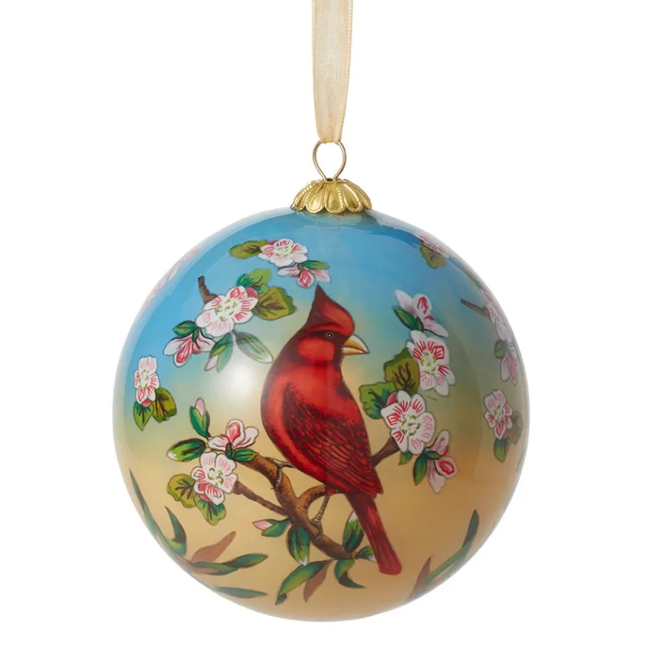 The Met Store Birds of America Hand-Painted Glass Ornament Set* Ornaments
