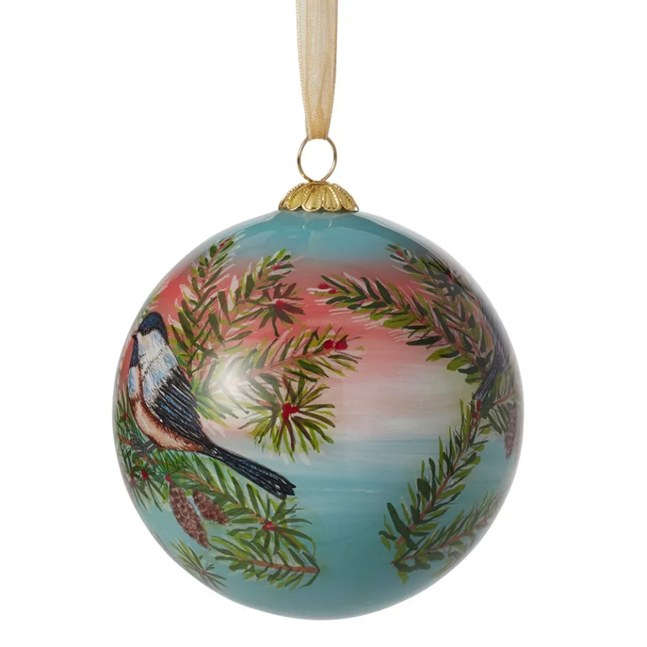 The Met Store Birds of America Hand-Painted Glass Ornament Set* Ornaments
