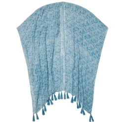 The Met Store Blue & White Qing Floral Cover-Up* Clothing