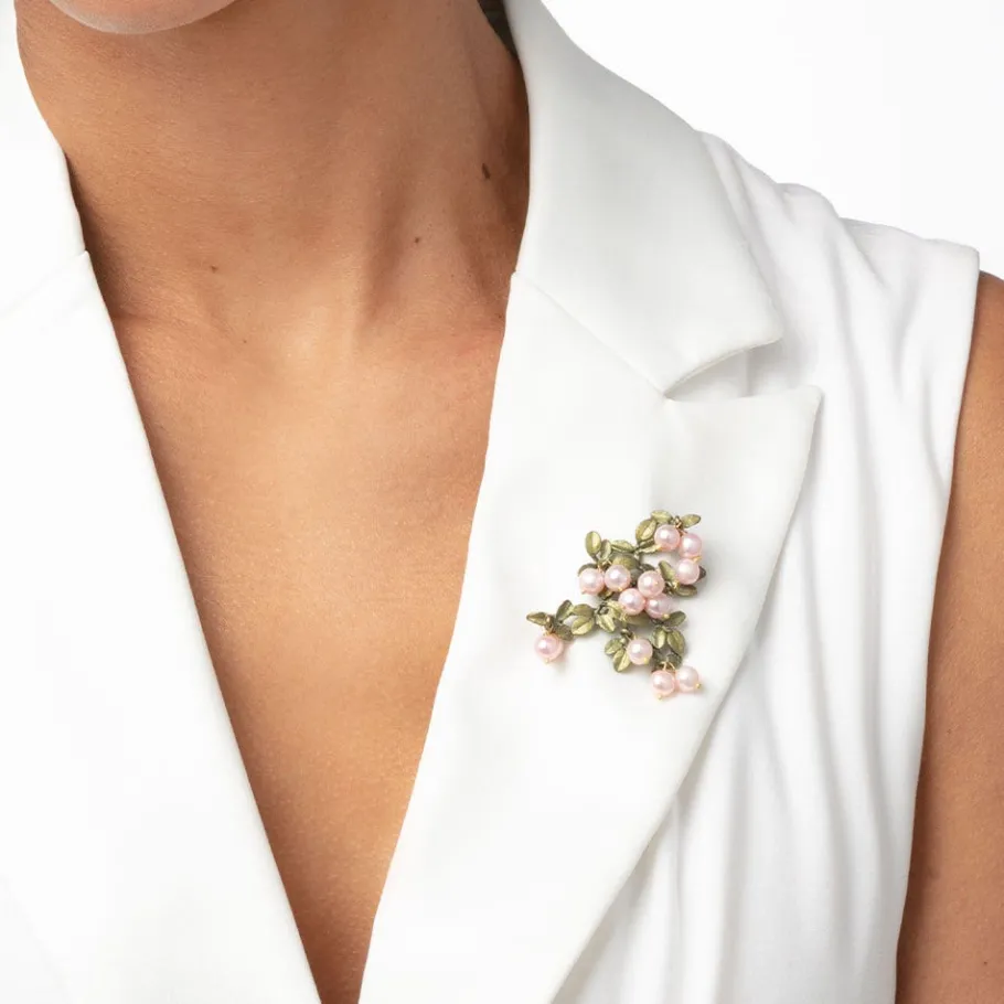 The Met Store Blushing Berries Brooch* Pins & Brooches