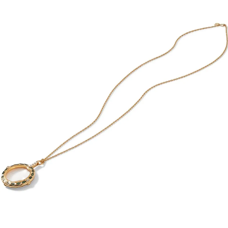 The Met Store Bohemian Dragon Magnifier Pendant Necklace* Necklaces