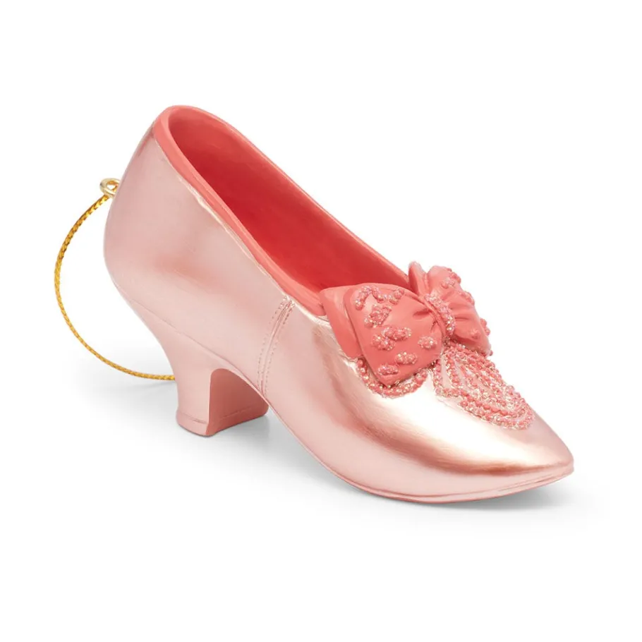 The Met Store Bow-Bedecked Evening Slipper Shoe Ornament* Ornaments