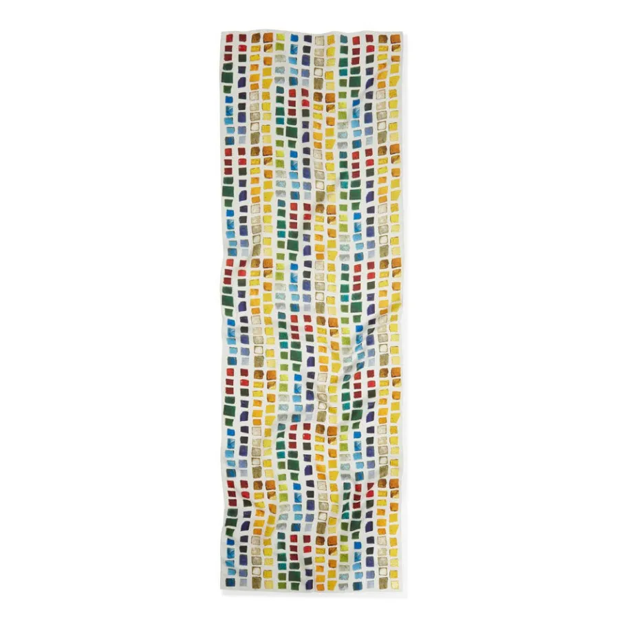 The Met Store Byzantine Tesserae Oblong Silk Scarf* Scarves & Wraps