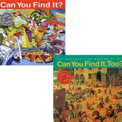 The Met Store Can You Find It? and Can You Find It, Too? Book Set*Kids Kids' Books