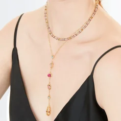 The Met Store Cascading Gems Y-Necklace* Necklaces