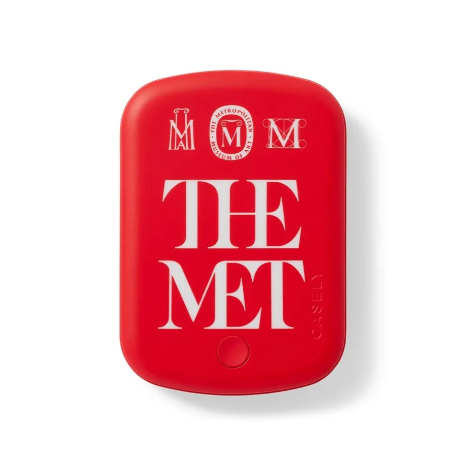 The Met Store Casely Met Logos Power Pod Wireless Charger* Office|Small Accessories