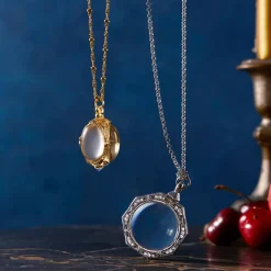 The Met Store Celestial Octagonal Magnifier Pendant Necklace* Necklaces