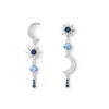 The Met Store Celestial Symbols Linear Drop Earrings* Earrings