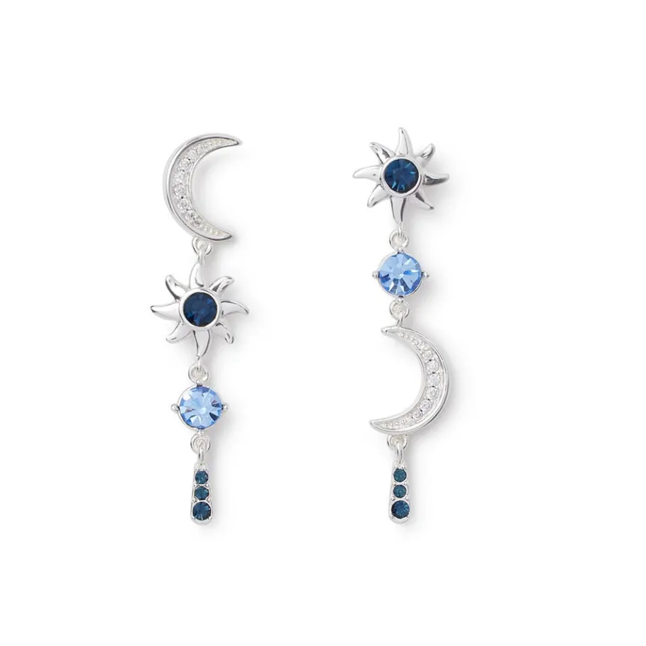 The Met Store Celestial Symbols Linear Drop Earrings* Earrings