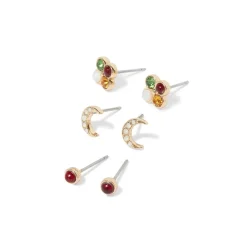 The Met Store Celestial Symbols Stellar Stud Earrings Set* Earrings