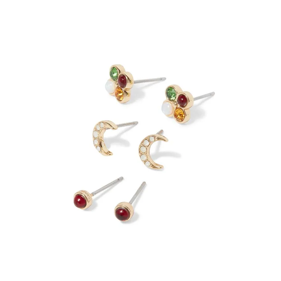 The Met Store Celestial Symbols Stellar Stud Earrings Set* Earrings