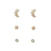 The Met Store Celestial Symbols Stud Earrings Set* Earrings