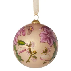 The Met Store Chelsea Botanicals Hand-Painted Glass Ornament Set* Ornaments