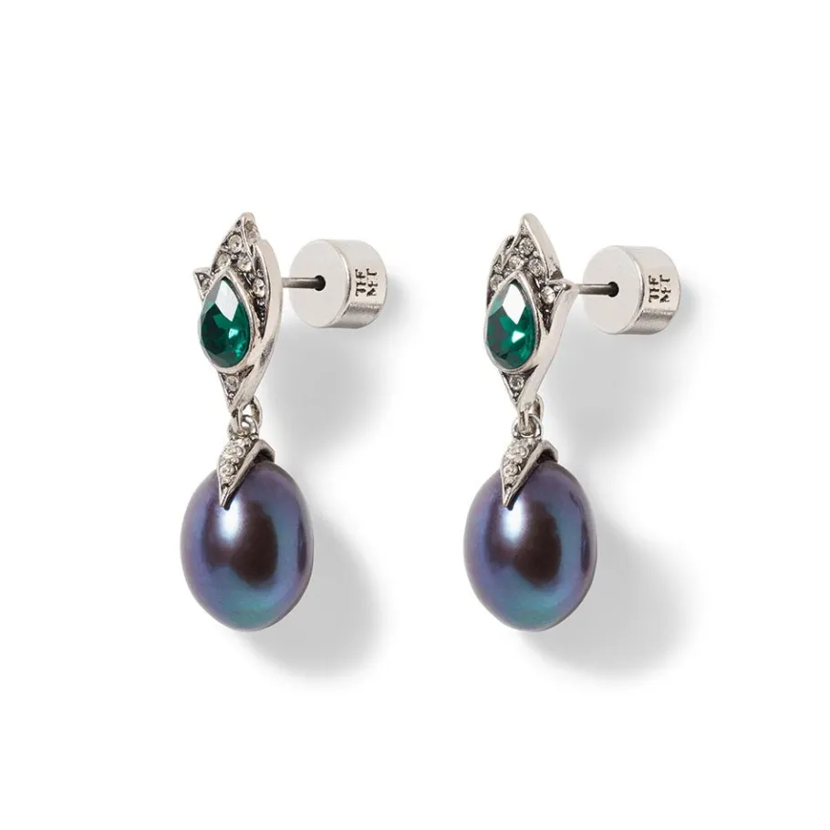 The Met Store Chelsea Peacock Pearl Drop Earrings* Earrings