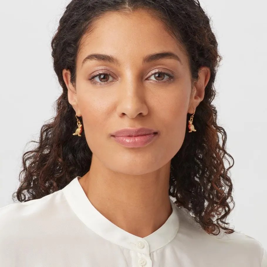The Met Store Chinese Bird Drop Earrings* Earrings
