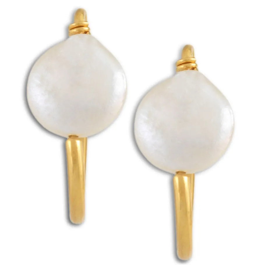 The Met Store Coin Pearl Earrings* Earrings