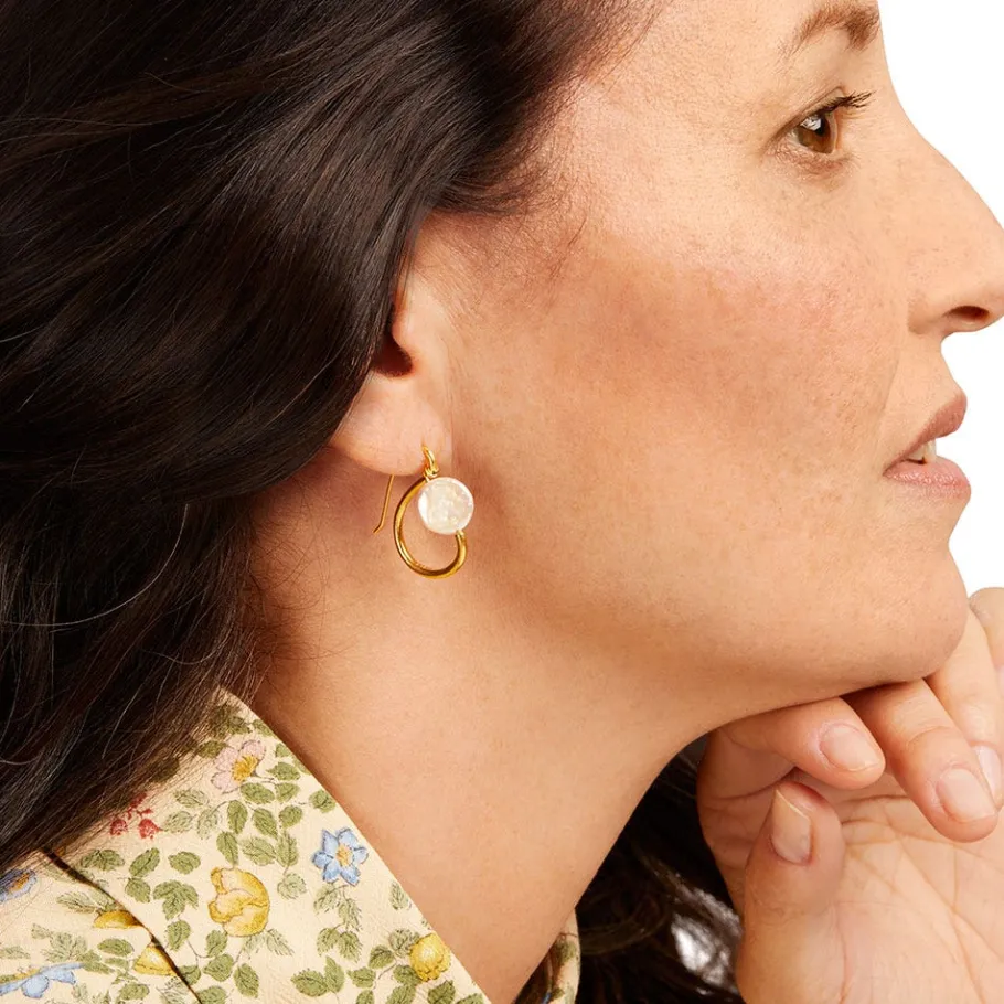 The Met Store Coin Pearl Earrings* Earrings