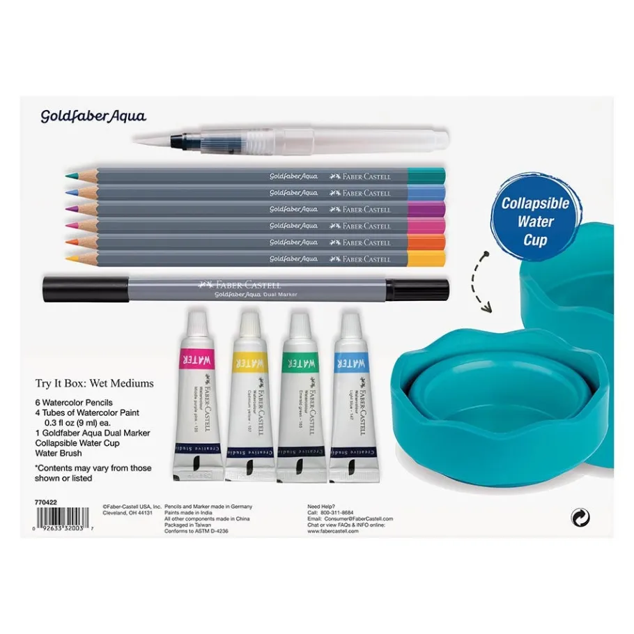 The Met Store Creative Studio Try It Box: Wet Mediums* Art Supplies & Easels