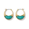 The Met Store Cypriot Jade Crescent Hoop Earrings* Earrings
