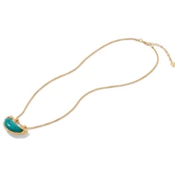 The Met Store Cypriot Jade Crescent Pendant Necklace* Necklaces