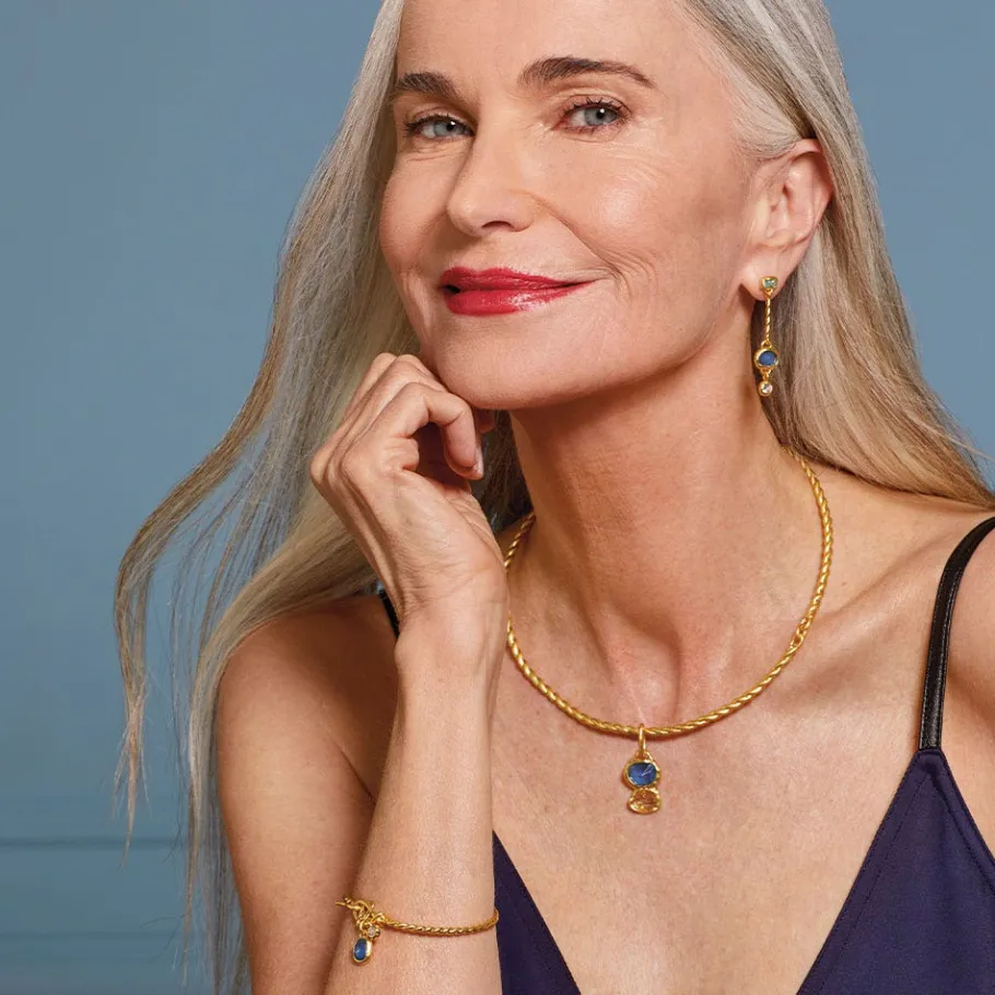 The Met Store Cypriot Twist Triple-Drop Earrings* Earrings