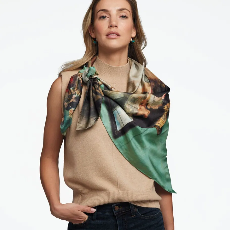 The Met Store Degas Impressions Double-Sided Square Silk Scarf* Scarves & Wraps