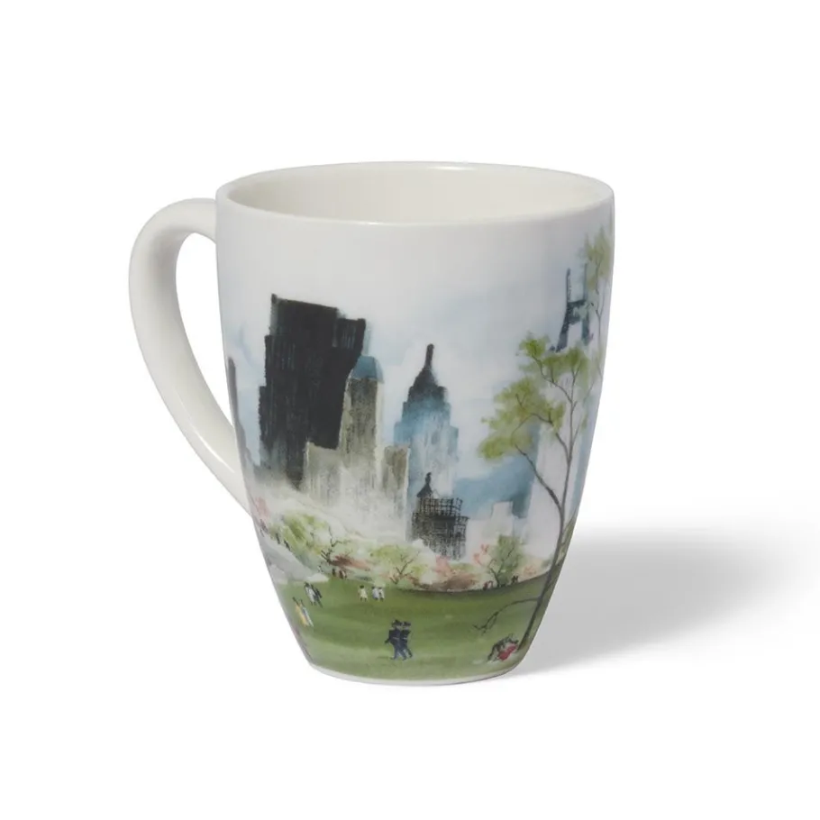 The Met Store Dehn Spring in Central Park Covered Mug with Tea Infuser* Tableware