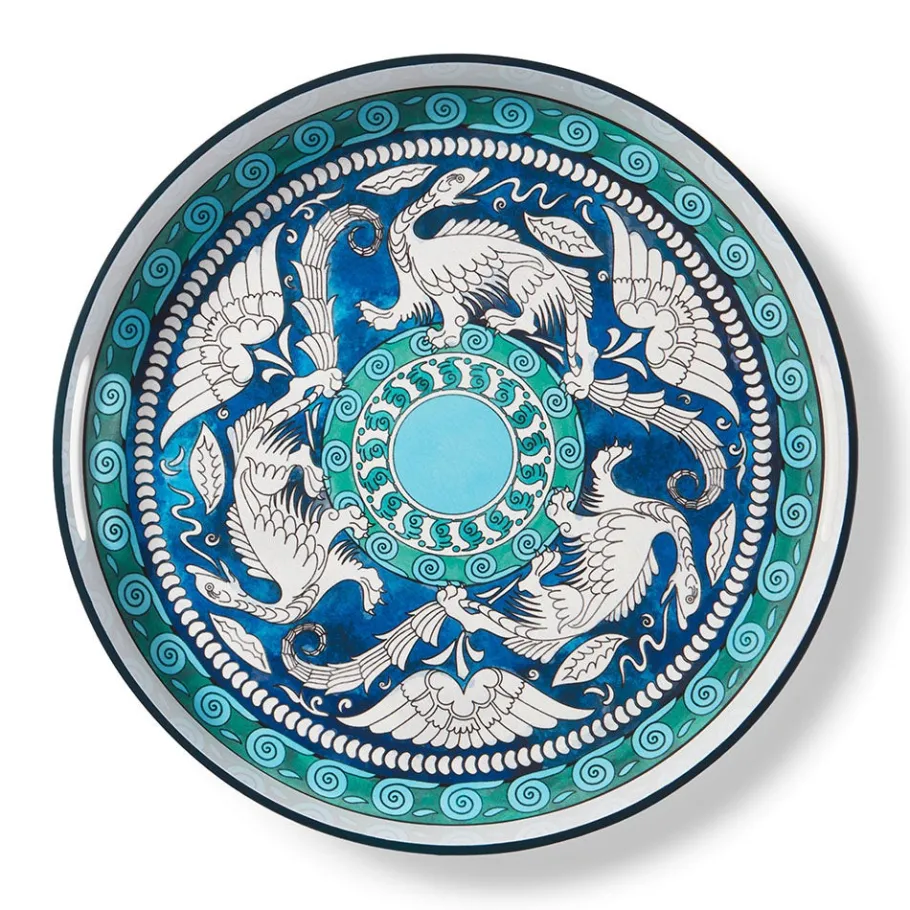 The Met Store De Morgan Stylized Dragons Lacquer Tray* Tableware|Decorative Accents