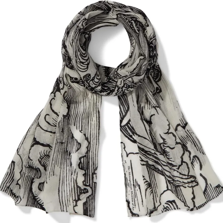 The Met Store Dürer Apocalypse Unisex Oblong Scarf* Scarves & Wraps