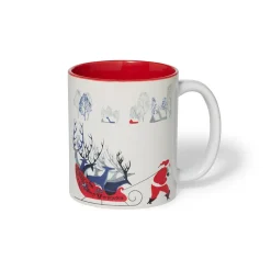 The Met Store Earle Santa and Deer Mug* Tableware