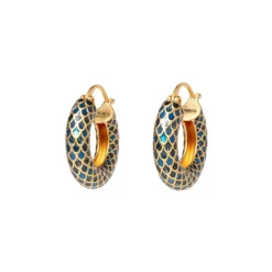 The Met Store Egyptian Feather Hoop Earrings* Earrings