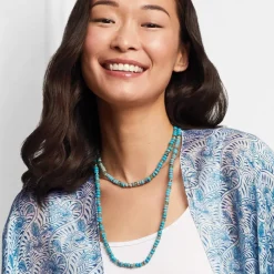 The Met Store Egyptian Hathor Turquoise Long Necklace* Necklaces