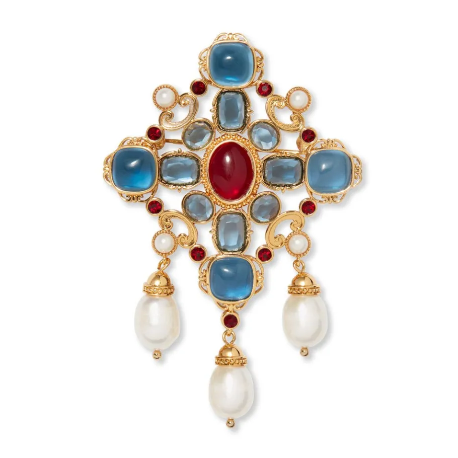 The Met Store Ellen Jeweled Brooch* Pins & Brooches