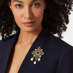The Met Store Ellen Jeweled Brooch* Pins & Brooches