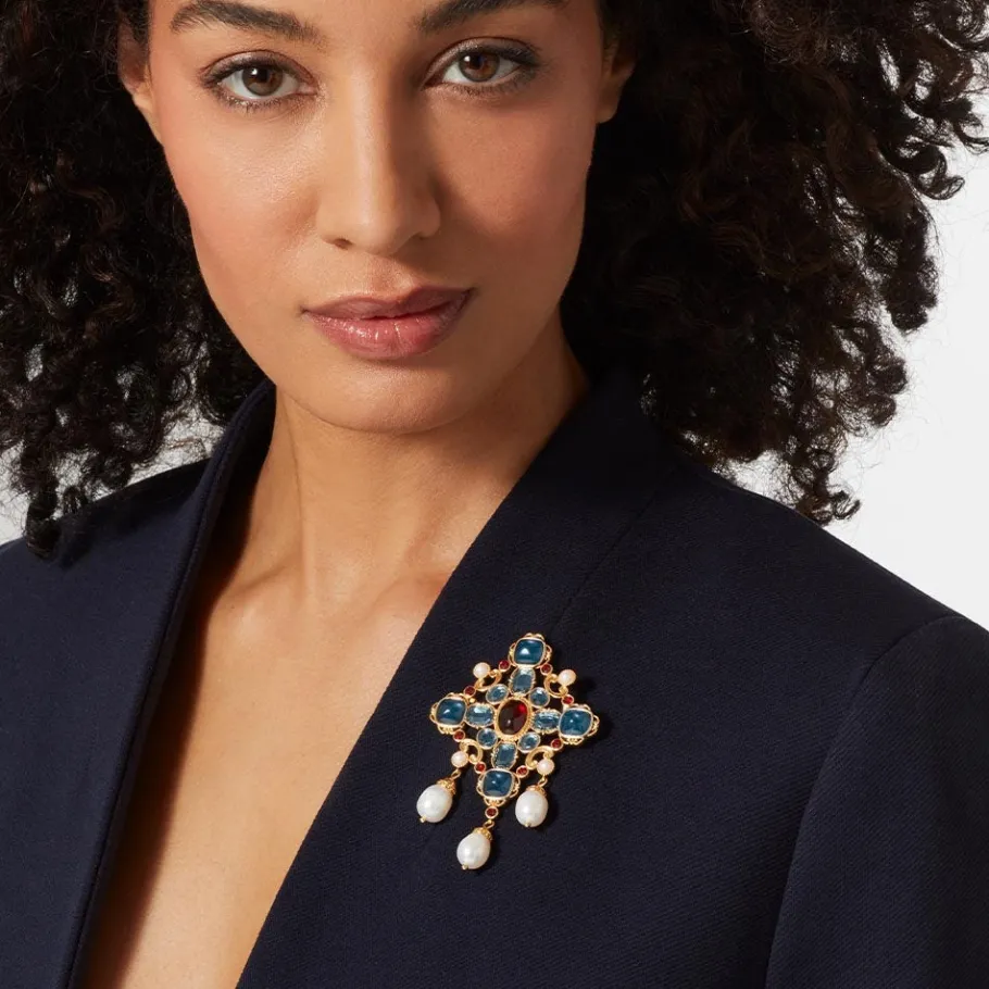 The Met Store Ellen Jeweled Brooch* Pins & Brooches