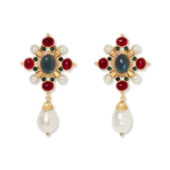 The Met Store Ellen Jeweled Earrings* Earrings