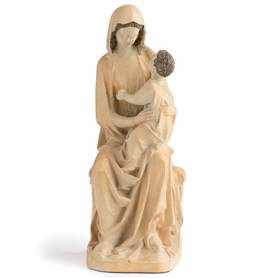 The Met Store Enthroned Virgin and Child Sculpture* Sculpture