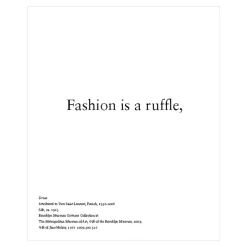 The Met Store FASHION IS...* Fashion|Met Publications