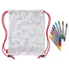 The Met Store Favorite Galleries of The Met Color & Learn Washable Kids' Drawstring Backpack* Art Supplies & Easels