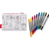 The Met Store Favorite Galleries of The Met Color & Learn Washable Kids' Pencil Case* Art Supplies & Easels