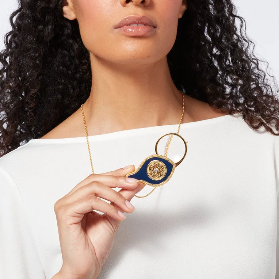 The Met Store French Loupe Magnifier Pendant Necklace* Necklaces