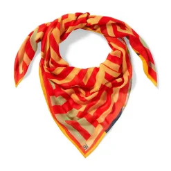 The Met Store Gee's Bend Kennedy Basket-Weave Oversize Square Scarf* Scarves & Wraps