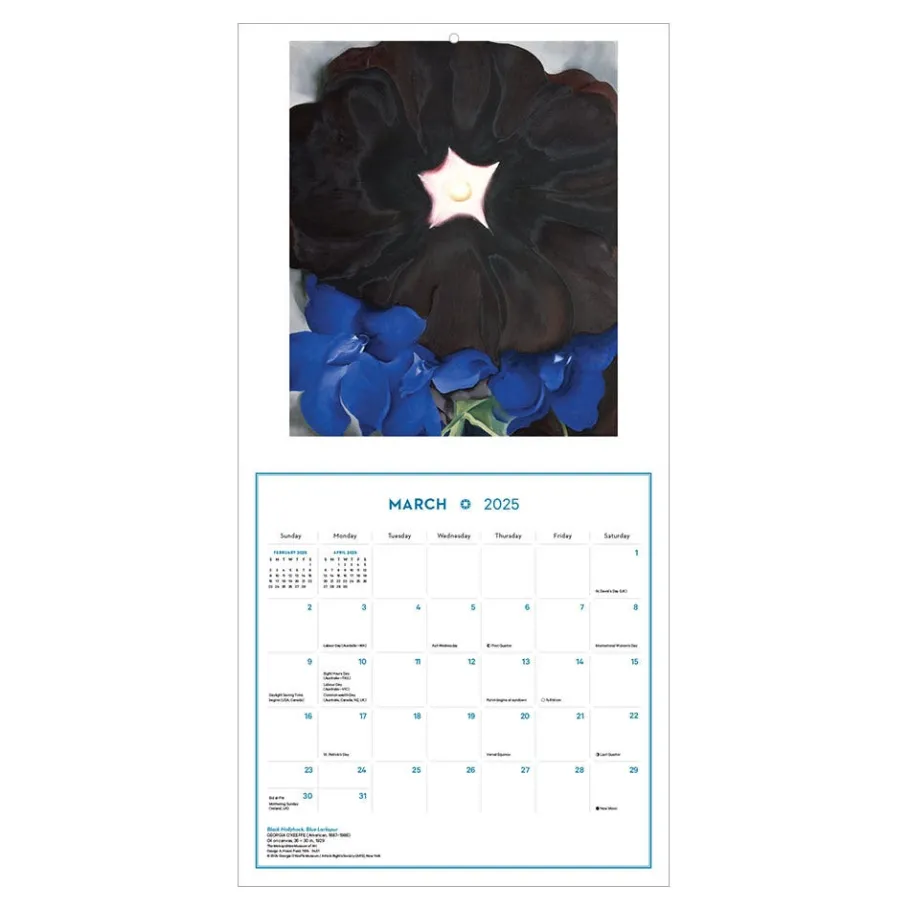 The Met Store Georgia O'Keeffe Wall Calendar 2025* Calendars